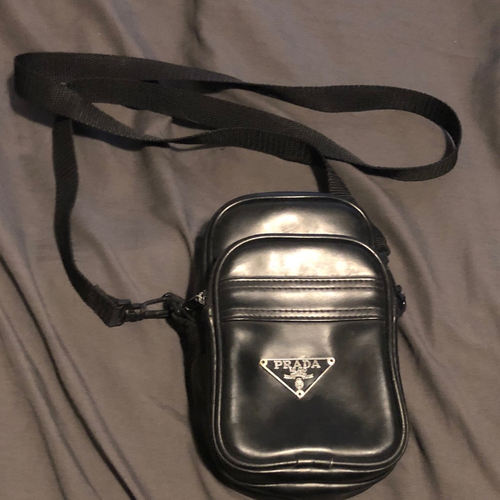 Prada Black Men's Belt Bag